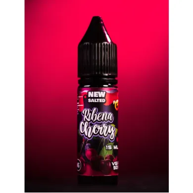 Рідина для електронних сигарет на основі нікотину сольового Flamingo New Salted - Ribena Cherry 15 ml 50 mg - фото 1