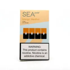 Картридж заправлений SEA Pods - Cartridge Mango Menthol 50 мг 1 мл (4 шт)