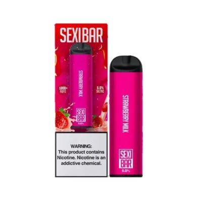 Одноразова Pod система JuiceMan Sexibar Disposable Pod Device 50 мг (Strawberry Milk) - фото 1
