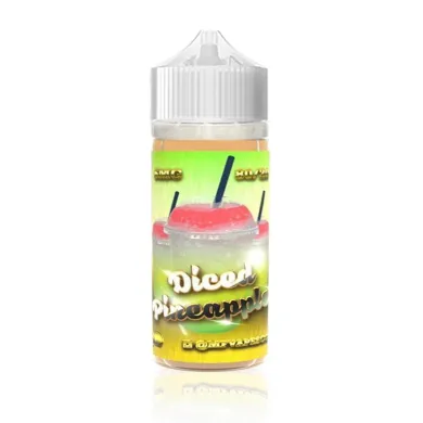 Рідина для електронних сигарет Slushed Up - Diced Pineapples 3 mg 120 ml - фото 1