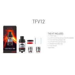 Бак для вейпу Smok - TFV12 Cloud Beast King Ø27 (Чорний)
