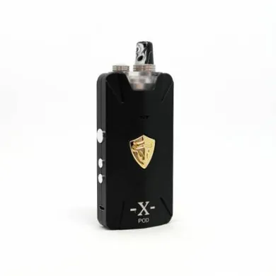 Под система Thunder Head Creations - X Pod Mesh Coil Kit 1000mah (Black) - фото 1