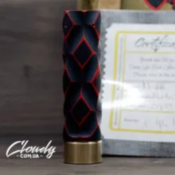 Механічний мод CompLyfe — Double Cross Murdered Out (Чорний\Червоний)