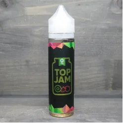 Жидкость Top Jam - Kiwi Strawberry BubbleGum 0 mg 60 ml