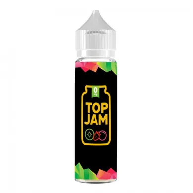 Жидкость для электронных сигарет Ice Jam - Kiwi Strawberry BubbleGum 0 mg 60 ml - фото 1