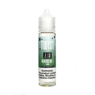 Рідина для електронних сигарет Twist - Menthol No.1 3 mg 60 ml - фото 1