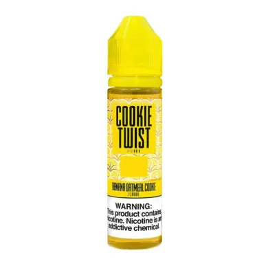 Рідина для електронних сигарет Cookie Twist - Banana Oatmeal Cookie 3 mg 60 ml - фото 1