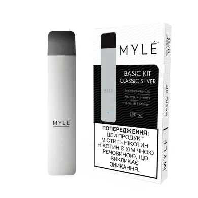 Под система MYLE - Device Basic Kit 240mah (Classic Silver) - фото 1