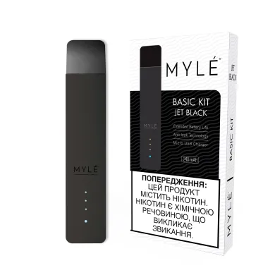Pod система MYLE - Device Basic Kit 240mah (Jet Black) - фото 1