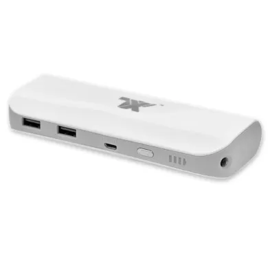 Універсальна мобільна батарея HQ-Tech - XL 5508 10400 мАг (White) - фото 1