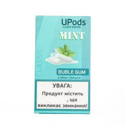 Випарник одноразовий BlackTriangle - Upods Cartridge Жвачка з ментолом 50 мг 0.7 мл (4 шт)
