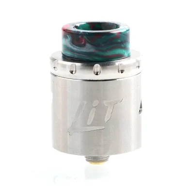Дріпка для електронної сигарети Vandy Vape - Lit RDA (Сріблястий) - фото 1