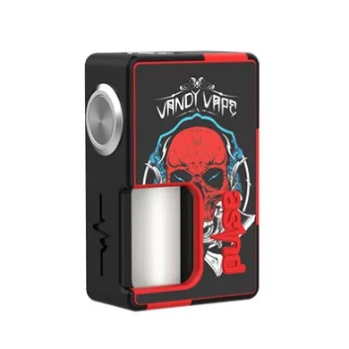 Бокс мод Vandy Vape - Pulse BF Squonk Mod (Райдужний/Червоний) - фото 1