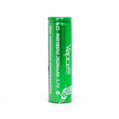 Акумулятор для електронних сигарет Vapcell - INR18650 25A 2600mah (1 шт) - фото 1