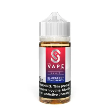 Жидкость для электронных сигарет Vape Lab - Blueberry Pomegranate 3 mg 100 ml - фото 1