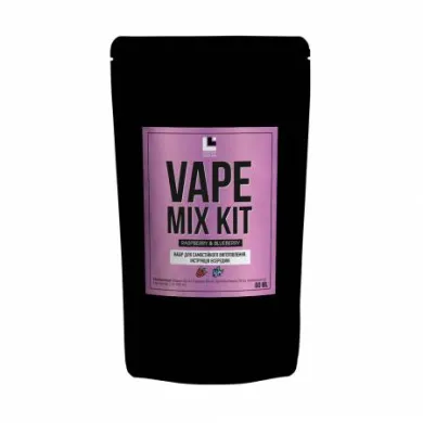 Набір для виготовлення рідини Vape Mix Kit - Raspberry Blueberry 60 ml 3 mg - фото 1