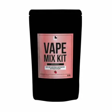 Набір для виготовлення рідини Vape Mix Kit - Strawberry 60 ml 3 mg - фото 1