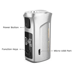 Бокс мод Vaporesso - Target Mini 2 50W (Сріблястий)
