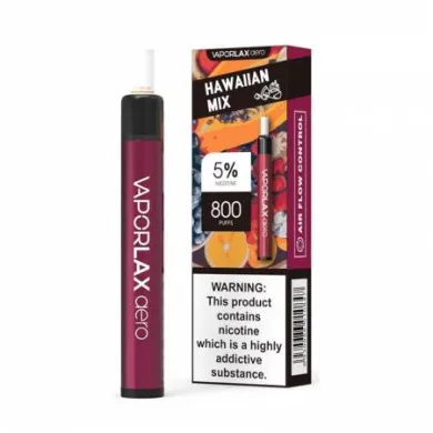 Одноразова Pod система Vaporlax - Aero 800 = Hawaiian Mix = 500mah 50mg - фото 1