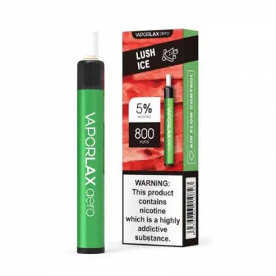 Одноразова Pod система Vaporlax - Aero 800 = Lush Ice = 500mah 50mg - фото 1