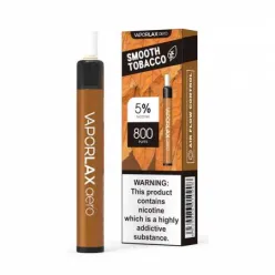 Одноразова Pod система Vaporlax - Aero 800 = Smooth Tobacco = 500mah 50mg