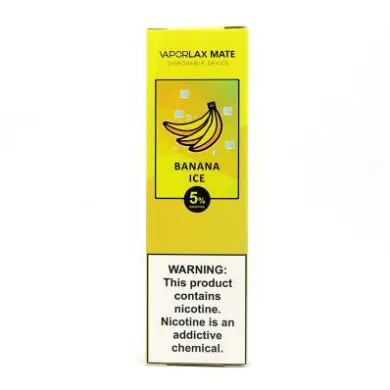 Одноразовая Pod система Vaporlax - Mate Disposable Pod Device 50 мг (Banana Ice) - фото 1