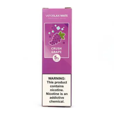 Одноразова Pod система Vaporlax - Mate Disposable Pod Device 50 мг (Crush Grape) - фото 1