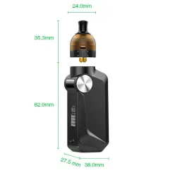 Стартовий набір Voopoo - Mojo R 88W Kit (Чорний)