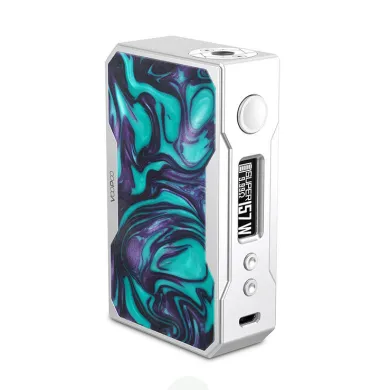 Бокс мод Voopoo - Drag 157W TC Сталева рамка (Бірюзовий) - фото 1