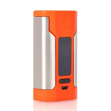 Бокс мод Wismec - Predator 228W TC (Помаранчевий/Сріблястий) - фото 1