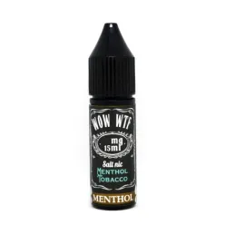 Рідина WTF ? Salt - WOW Menthol Tobacco 15 ml 50 mg