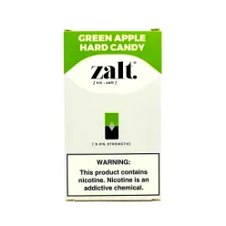Картридж заправлений Zalt - Cartridge Green Apple Hard Candy 50 мг 1 мл (4 шт)