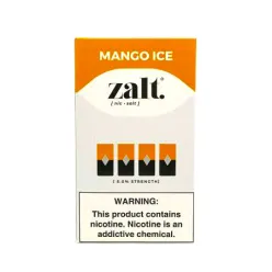 Картридж заправлений Zalt - Cartridge Mango Ice 50 мг 1 мл (4 шт)
