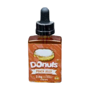 Рідина для електронних сигарет Donuts - Peach Jelly 6 mg 60ml - фото 1