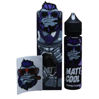 Жидкость для электронных сигарет Mattcool - Greedy Grapes 3mg 50ml - фото 1