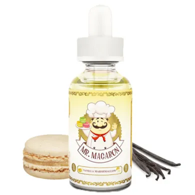 Рідина для електронних сигарет Mr.Macaron - Vanilla Marshmallow 60ml 3mg - фото 1