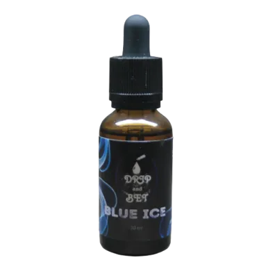 Рідина для електронної сигарети Drip And Bet - Blue Ice 0mg 30ml - фото 1