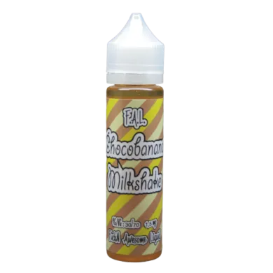 Рідина для електронної сигарети FuckN Awesome Liquid - Chocobanana Milkshake 0mg 60ml - фото 1