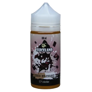Рідина для електронних сигарет Juiceland - Choco Milkshake 3 mg 100 ml - фото 1