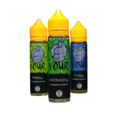 Набір рідин для електронних сигарет Your 3х60ml 1,5mg - фото 1