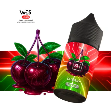 Набір для самозамісу Wes - {AI Neon} Cherry 30ml 50mg - фото 1