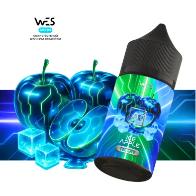 Набір для самозамісу Wes - {AI Neon} Ice Apple 30ml 50mg - фото 1