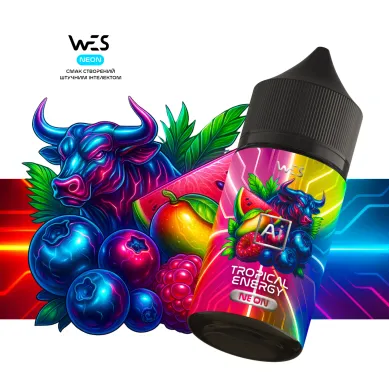 Набор для самозамеса Wes - {AI Neon} Tropical Energy 30ml 50mg - фото 1