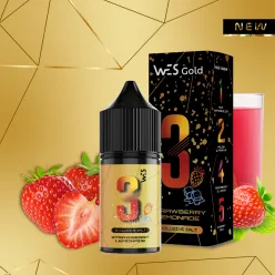 Набор для самозамеса Wes - {Gold} 3 Strawberry Lemonade 30ml 50mg