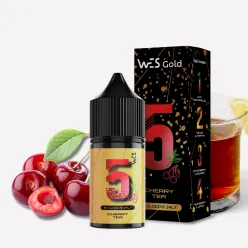 Набір для самозамісу Wes - {Gold} 5 Cherry Tea 30ml 50mg