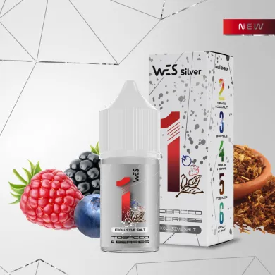 Набор для самозамеса Wes - {Silver} 1 Tobacco Berries 30ml 50mg - фото 1