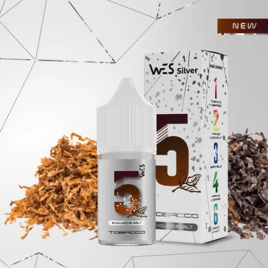 Набір для самозамісу Wes - {Silver} 5 Tobacco 30ml 50mg - фото 1