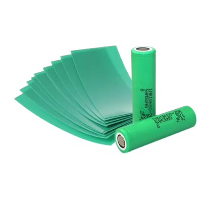 Термоусадка для акумуляторів 18650 - Зелена (1 шт) - фото 1