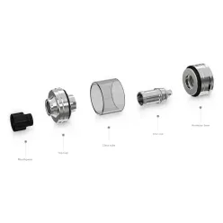 Бак для вейпу Eleaf - Melo 4 D25 Ø25 (Чорний)