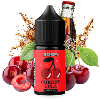 Рідина 3Ger - Cherry Cola 30ml 50mg ⭐ Купити за ціною: 350 грн в